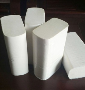 <span class=keywords><strong>Essuie</strong></span>-mains en <span class=keywords><strong>papier</strong></span> à plis multiples gaufré en pâte vierge blanche de vente directe bon marché d'usine - Product Image 2