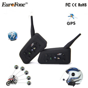 Intercom hasta 1200 metro 6 <span class=keywords><strong>riders</strong></span> <span class=keywords><strong>intercomunicador</strong></span> del casco del bluetooth - Product Image 2