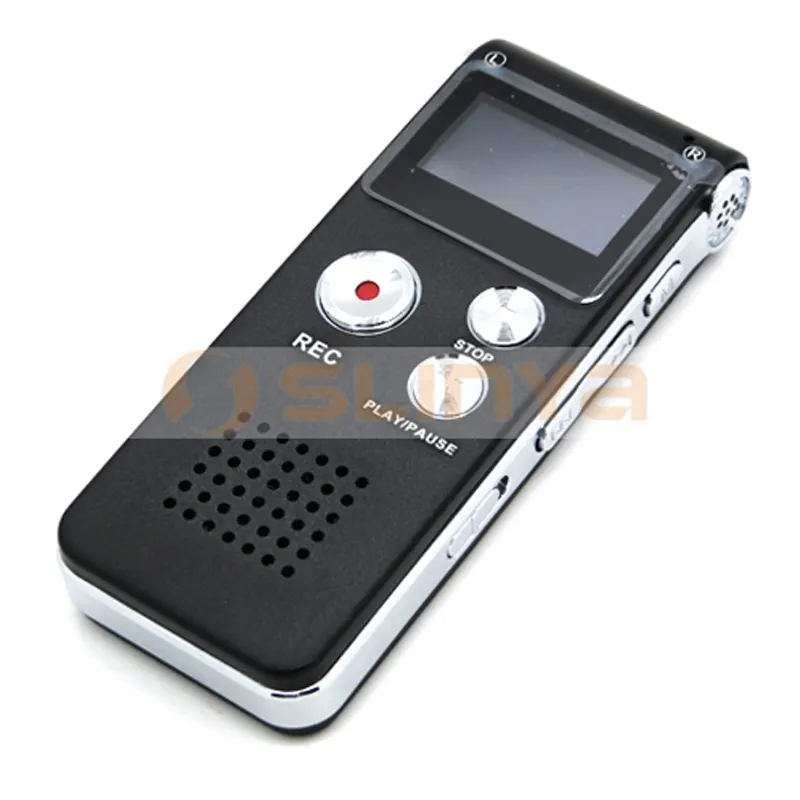 4 GB 8 GB Audio Recorder dengan Music Player Perekam Suara Digital Mini Perekam Suara