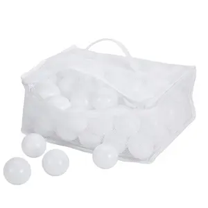 प्लास्टिक बच्चों के खिलौना Macaron महासागर गेंदों 2.75 इंच गेंद गड्ढे गेंदों