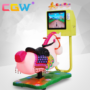 Manège pour enfants CGW 3D vidéo, cheval de course, manège à pièces, manège de parc d'attractions, machine électrique - Product Image 4