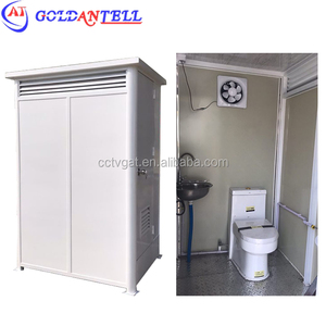 <span class=keywords><strong>Cabine</strong></span> <span class=keywords><strong>de</strong></span> <span class=keywords><strong>douche</strong></span> et toilettes modulaires préfabriquées certifiées CE <span class=keywords><strong>avec</strong></span> réservoir d'évacuation pour hôpitaux et centres <span class=keywords><strong>de</strong></span> quarantaine - Product Image 2