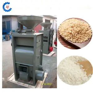 Yüksek kaliteli tahıl işleme ekipmanları komple pirinç freze parlatma makinesi