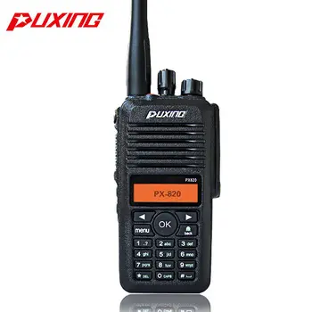 PUXING PX-820 dmr 100 impermeable walkie talkie de millas de alcance