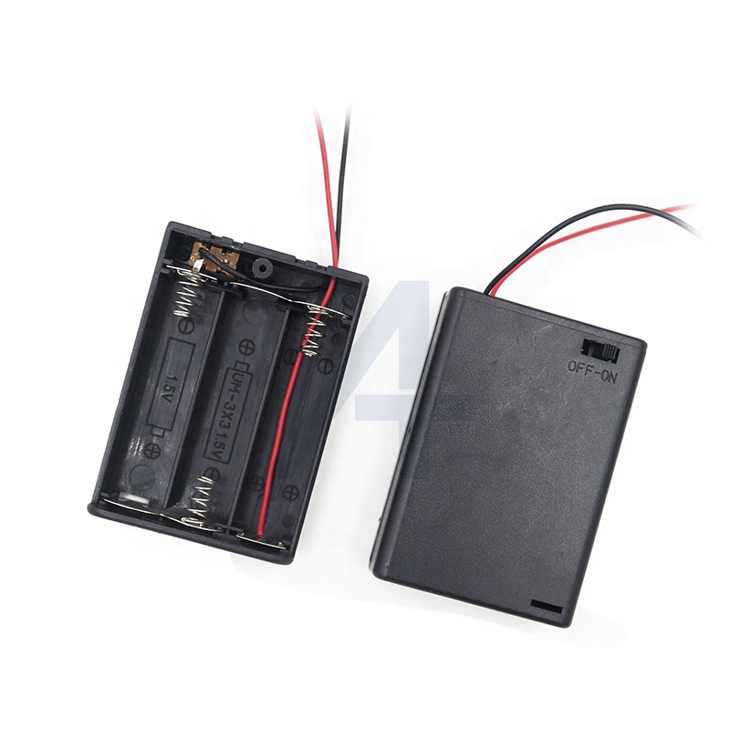 JIALUN 3xAA держатель батареи с крышкой сотовый ящик держатель батареи