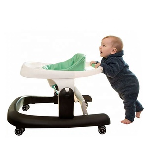 Andador de bebé multifunción Purorigin 4 en 1 con ruedas giratorias Andadores de bebé Marco de plástico OEM/ODM - Product Image 2