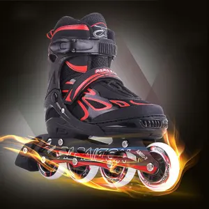 Papaison Led Light Wielen Volwassenen Kinderen Leuk Spelen Goedkopere Prijs In Stock Skate Rolschaatsen