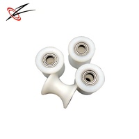 Poulie de tambour de câble, plateau de poulie, rail de câble, poulie plate en POM, guide-câble en plastique avec roulement