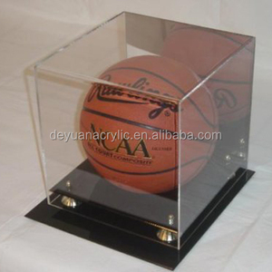 Boîte en acrylique transparente pour casque, baseball, rugby, basketball, cubes d'affichage en acrylique avec couvercle - Product Image 3