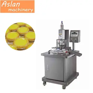Máquina de prensa neumática pequeña para huevos y tartas
