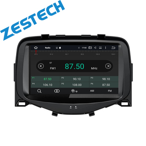 Lecteur DVD de voiture <span class=keywords><strong>Android</strong></span> 10.0 2din pour Peugeot 107 pour Toyota Aygo pour Citroën <span class=keywords><strong>C1</strong></span> 2005-2014 Stéréo GPS Radio Autoradio - Product Image 4