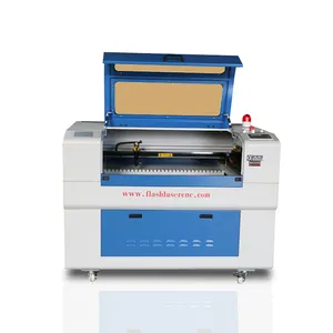 6090 Laser Graveermachine Kooldioxide Laser Graveren En Snijden Machine Voor Leer Doek, Acryl Boord Template