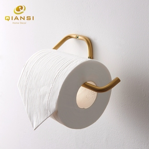 Porte-<span class=keywords><strong>papier</strong></span> toilette en laiton de style moderne et concis - Product Image 2