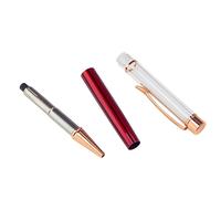 Jinghao marca Japón EE. UU. tubo vacío bolígrafo flotantes de la brillo pluma con oro rosa Accesorios