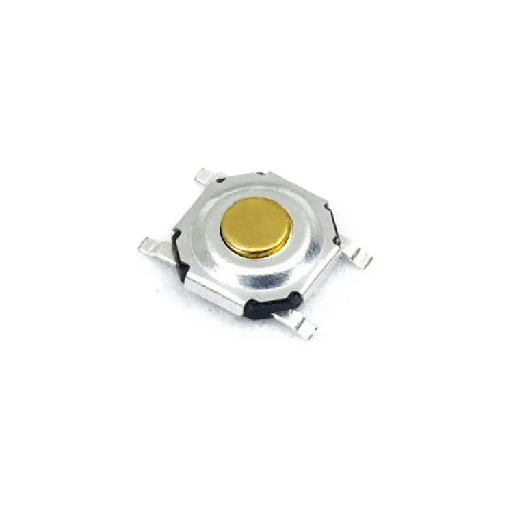 smt brass push button on off 4x4 smd tact switch