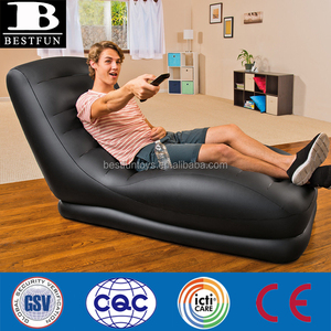 Mega Lounger gonflable haute résistance, fauteuil gonflable de luxe, comme vu à la télévision, chaise longue gonflable pliable, meubles - Product Image 2