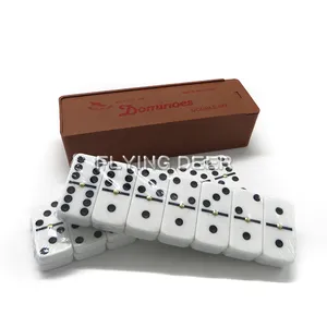 New Products Classic Table Game Domino Sets Box Double Six Dominoes