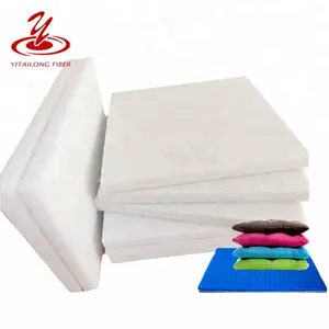 Thermische Gebonden Voelde Zacht Harde Polyester Watten/Padding/Vulling Polyester Fiber Air Filter