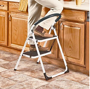 Hot Sale 3 Leg Steel <strong>Step</strong> Ladder, <strong>Step</strong> <strong>Portable</strong> <strong>Steps</strong> with Handrail - Product Image 3