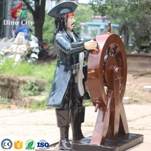 Decorated Bar <strong>Life</strong> <strong>Size</strong> Resin <strong>Pirate</strong> <strong>Statue</strong> for Sale - Product Image 2