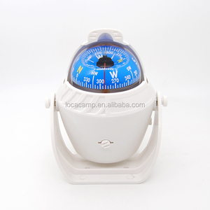 Brújula de bola de barco magnético náutico brújula marina con luz LED DC12V - Product Image 1