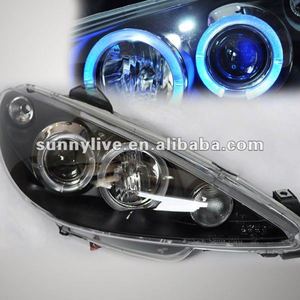 Per PEUGEOT 206 Tipo di Testa Della Lampada Angel Eyes V1 - Product Image 3