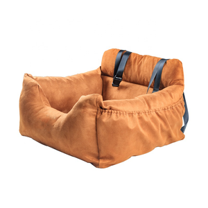 Asiento de coche para perros cama suave y cómoda impermeable cinturón de seguridad bolsa de viaje asientos elevadores para perros pequeños medianos portador de coche para mascotas - Product Image 4