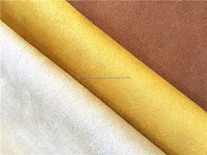 Camurça tecido de couro preço baixo para sapatos faux suede couro para curtumes na China material de couro para roupas