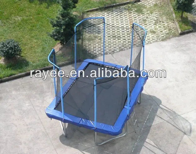큰 직사각형 트램폴린 인클로저/trampolines baratos 콘 recintos