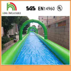 Tobogán inflable gigante para salpicaduras de la ciudad, tubo de agua para el vientre - Product Image 3
