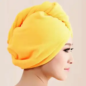 super absorbent magnet microfiber drying hair salon towel Wrap hair dry turban towel