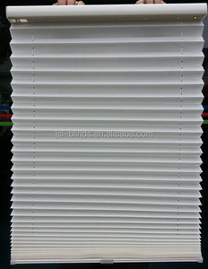 J.S.L Ponceau Sử Dụng Khách Sạn Rèm Cửa <span class=keywords><strong>Cordless</strong></span> Giấy Gấp Lại <span class=keywords><strong>Pleated</strong></span> Rèm - Product Image 1