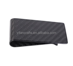 Portable fibra de carbono <span class=keywords><strong>dinero</strong></span> Clip cartera tarjeta de crédito titular del <span class=keywords><strong>dinero</strong></span> negro - Product Image 3