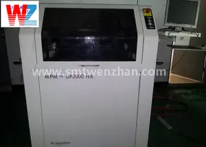 Profesional SMT automática completa PCB MPM pantalla plantilla máquina de impresión con MPM UP2000 HIE impresora de pantalla