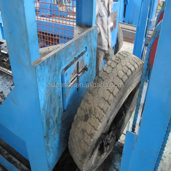 Low investment high profit business tire steel removing machine