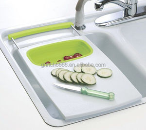 <span class=keywords><strong>Planche</strong></span> à découper au dessus de l'évier, <span class=keywords><strong>avec</strong></span> <span class=keywords><strong>passoire</strong></span> pliable pour la stimulation de l'espace de la cuisine, 2020mm - Product Image 1