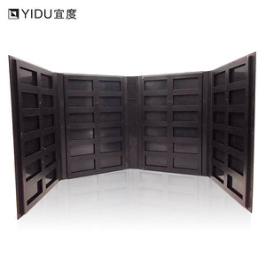 高级花岗岩样品文件夹，配有可调桌面支架和模块化板条墙 - Product Image 6