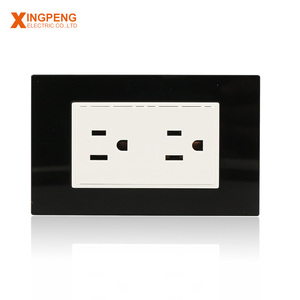 Chất Lượng Cao 6 Lỗ 118 Mét Ổ Cắm Tường 15a 110V Acrylic Bảng Chuyển Đổi Và Ổ Cắm Oem Mỹ Loại Ổ Cắm Ổ Cắm Ổ Cắm - Product Image 2