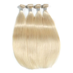 Extensiones de <span class=keywords><strong>cabello</strong></span> liso <span class=keywords><strong>rubio</strong></span> <span class=keywords><strong>miel</strong></span> #613, pelo virgen yoody 9A, superventas - Product Image 1