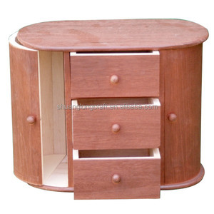 Solid Wood <strong>Small</strong> <strong>Chest</strong> with Drawers, <strong>Small</strong> Wooden Drawers Cabinet Wooden Box Storage Box - Product Image 4