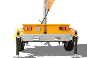 Opt19 Kleurrijke Vms Draagbare Variabele Zonne-Energie Reclame Full Color Vms Trailer - Product Image 4