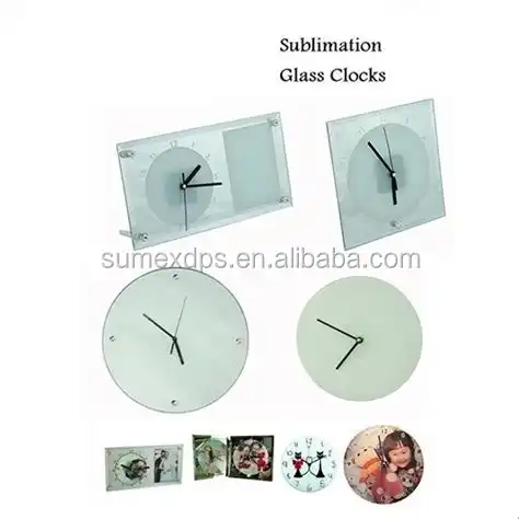 Sublimation Glass Clock