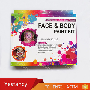 A la venta 10 colores pintura de la cara simple escenografías - Product Image 2