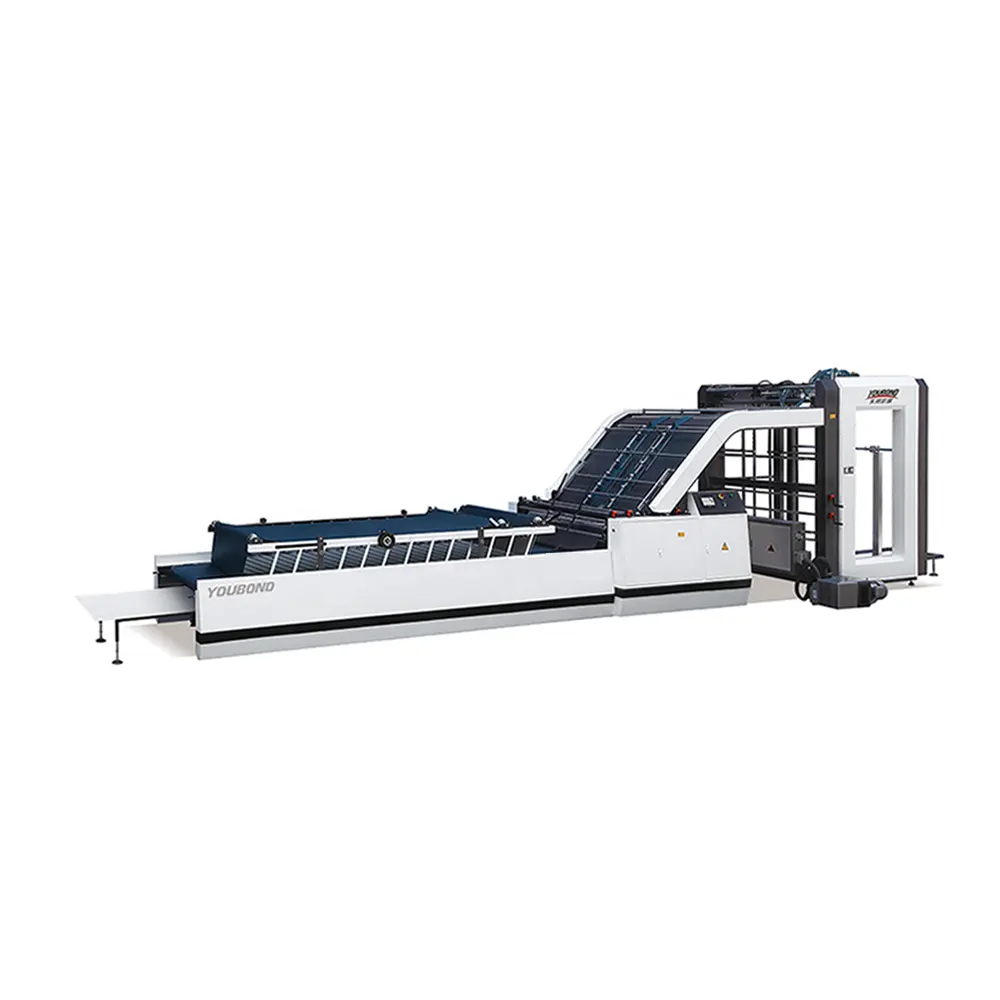 Beste Kwaliteit Automatische Papier Karton Gegolfd Laminaat Machine Laminator