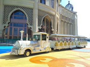 Antiguo parque <span class=keywords><strong>de</strong></span> ocio para niños divertir usado con batería turismo sin rieles turista <span class=keywords><strong>de</strong></span> pasajeros tren grande eléctrico para la venta - Product Image 4