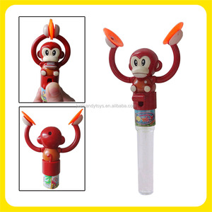 Plástico platillo mono llenar <span class=keywords><strong>con</strong></span> dulces mono tambor juguetes encantadores - Product Image 3