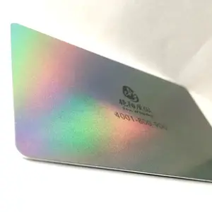 Özel holografik tıbbi lazer PVC hologram damgalama plastik RFID kart NFC kartları