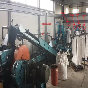 Automatic Waste tire recycling machine for Rubber Powder Manufacturing Plant