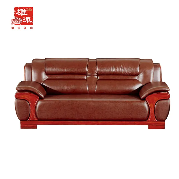 Promotional classic designs big size boss room leather office sofa E3262