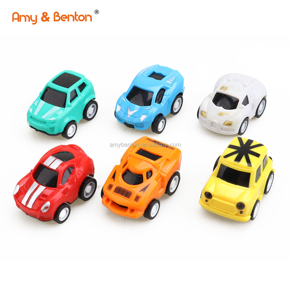 2 Voitures à Friction Miniatures - Jouets Pour Enfants 3 Ans Et Plus, Voitures De Course à Tirer